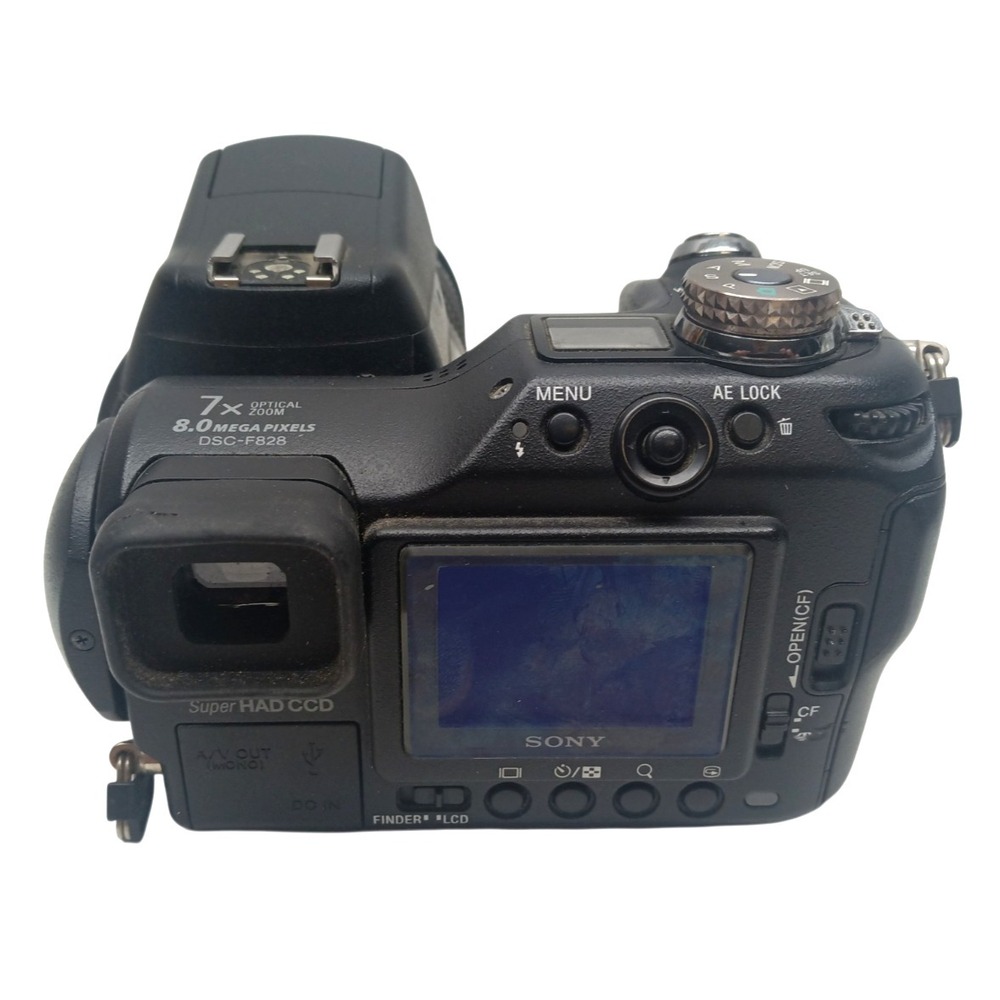 Sony Cyber-Shot DSC-F828 8.0MP Digital Camera Black New Battery & Charger + SD - Picture 16 of 16
